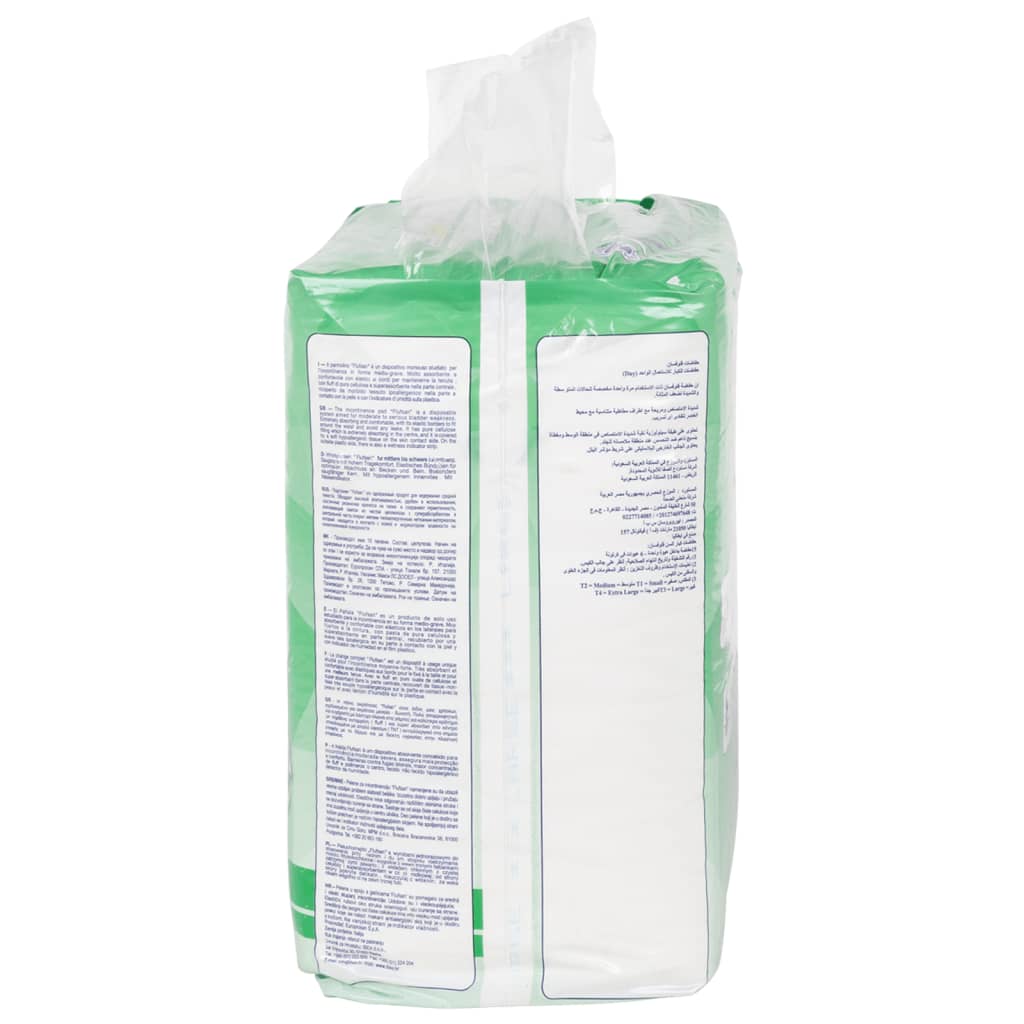 Vidaxl Flufsan Incontinetine plenka 15 ST Velikost l
