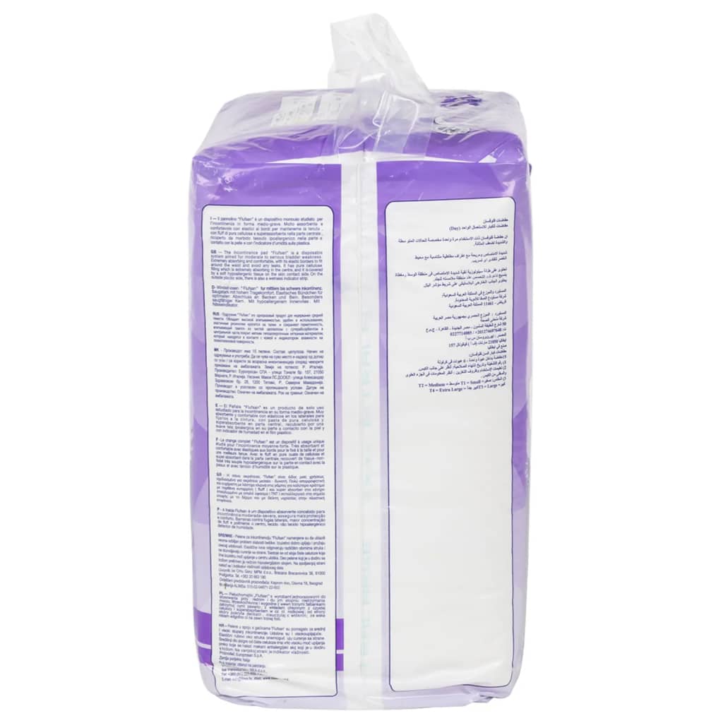 Vidaxl Flufsan Incontinetine plenka 15 ST velikost xl