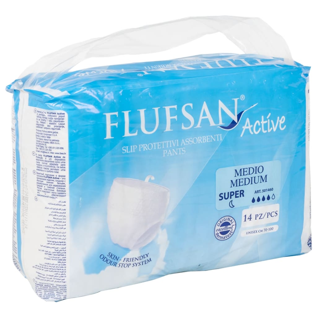 Vidaxl flufsan inkontinence kalhoty pro dospělé 14 St Velikost m