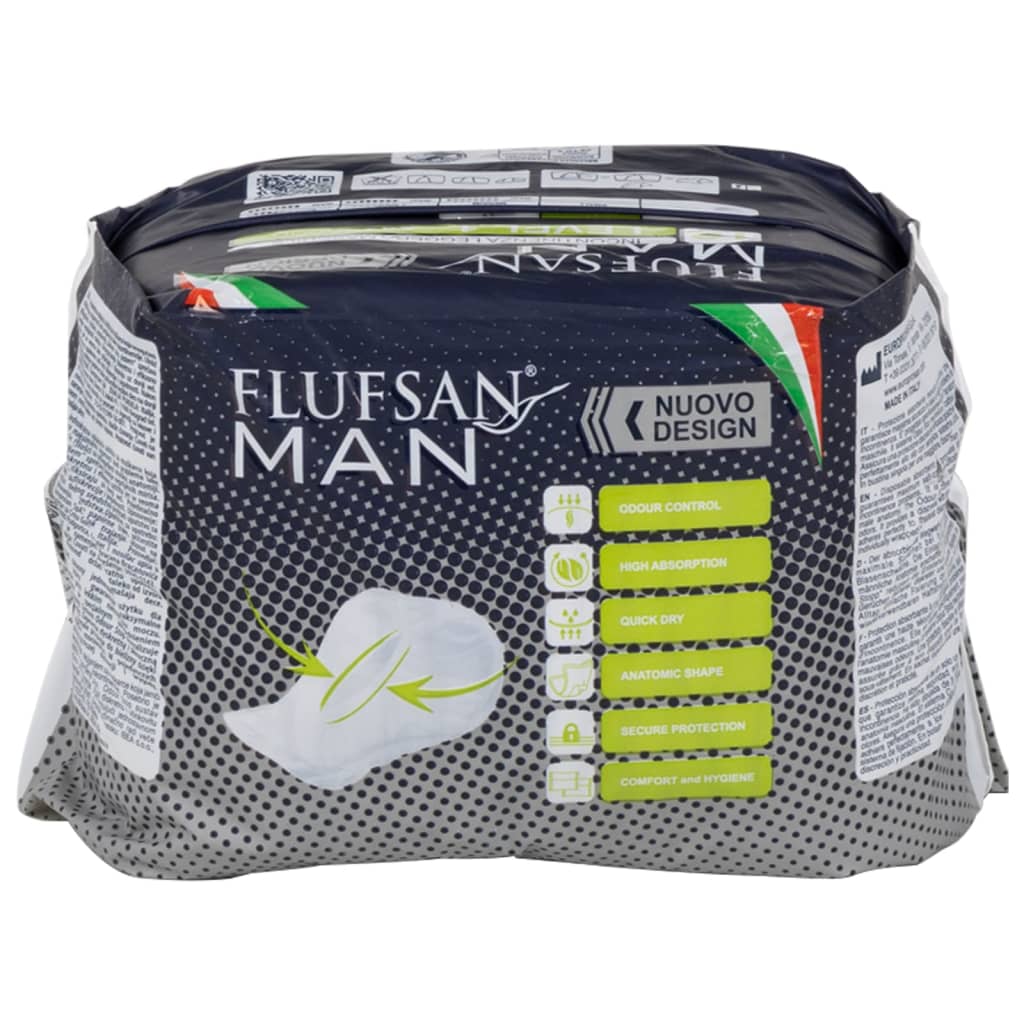 Vidaxl Flufsan Inkontinence Materiál pro muže 96 ST Level 1