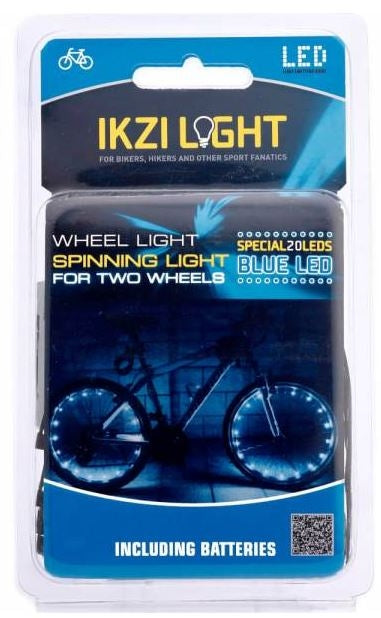 Wheel lighting Ikzi for 2 wheels - Blue LEDs