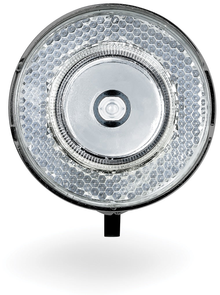 Faro 706-B retro 15 LED LED LED CROME NEGRO