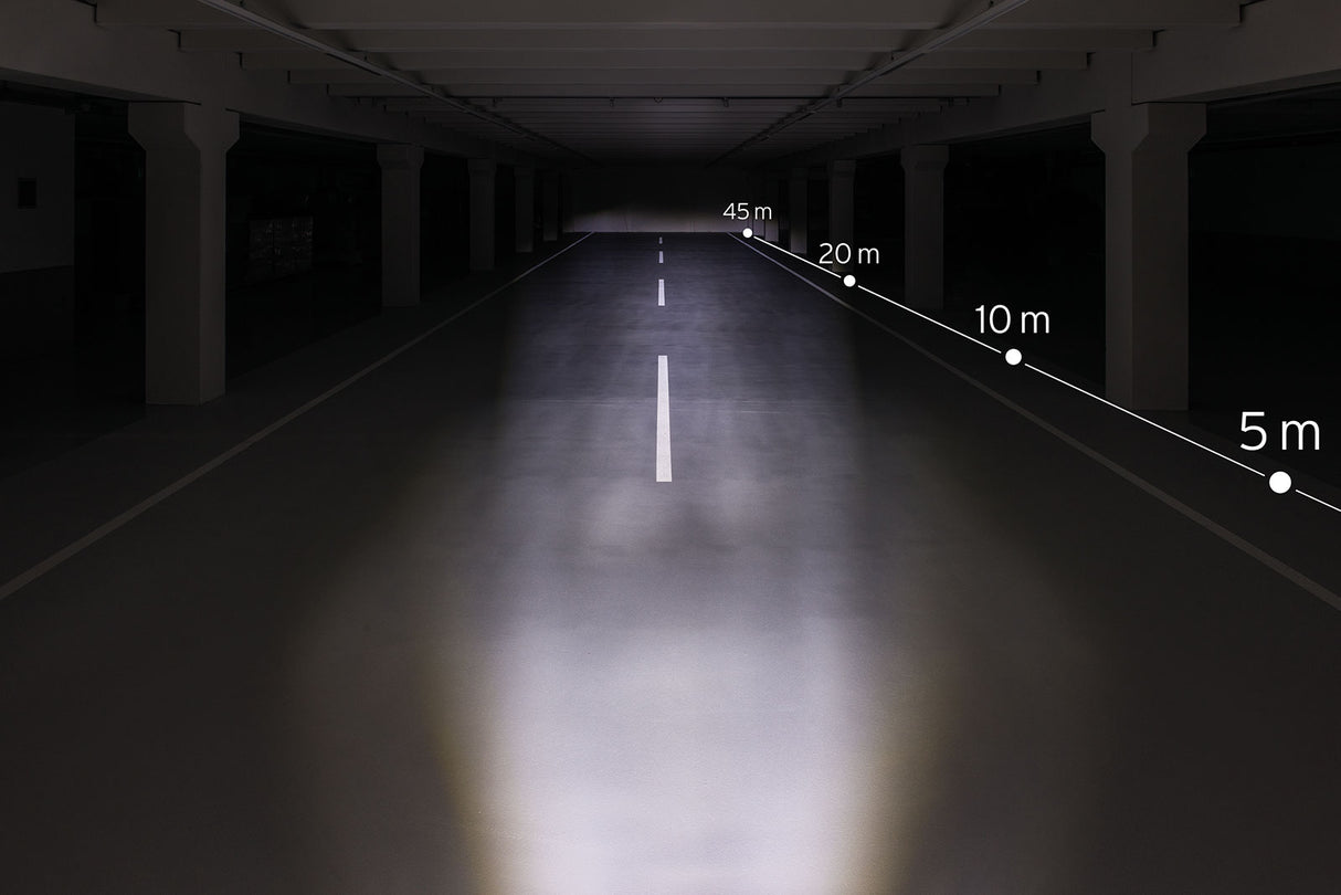 Hovedlys Busch und Müller Lumotec Myc N Plus med Stand Light for Hub Dynamo - 50 Lux