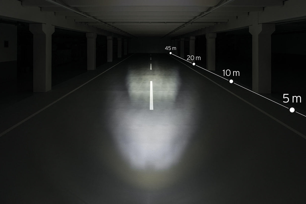 Farol Busch und Müller Lumotec dopp n Plus com luz leve para o dínamo de hub - 35 lux