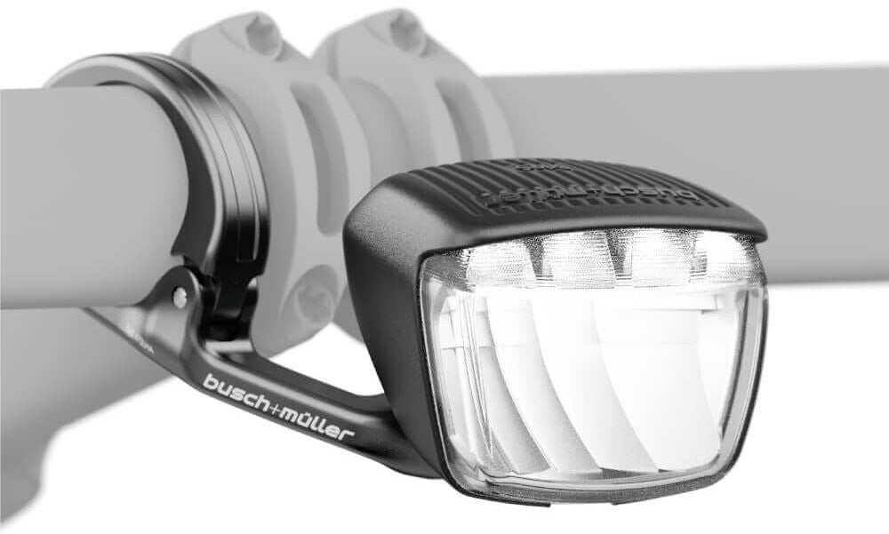 Schwalbe Lumotec Briq-S 9-42V strålkastare 60 Lux Black
