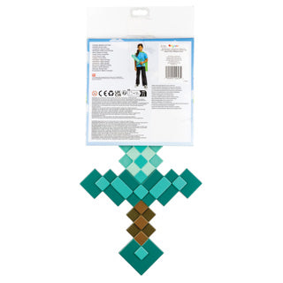 Minecraft zwaard en cape set compleet