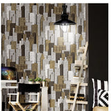 Noordwand Wallpaper Urban Friends Coffee City Apartments White and Gold