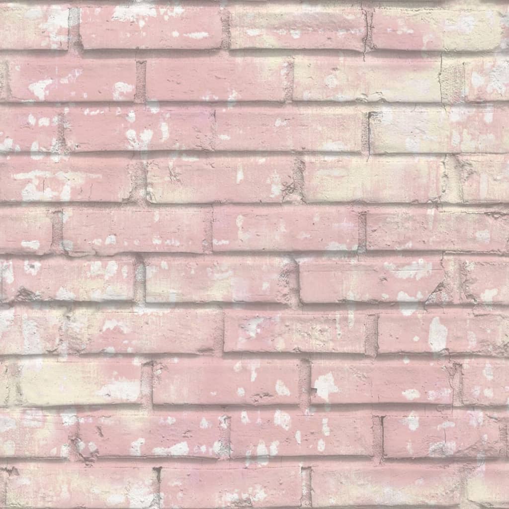 Noordwand nordwwand wallpaper urban Frënn Kaffi Zillen rosa a wäiss