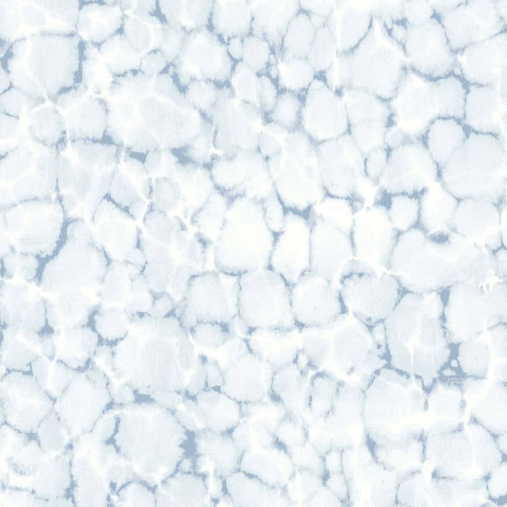 Normwand onordwand Wallpaper Evergreen Waasserkolloren wäiss a blo