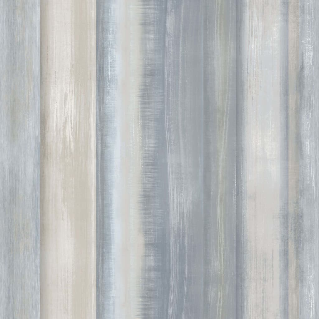 North Wall Evergreen Wallpaper Gradient Stripes bleu