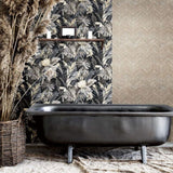 Papel de pantalla de la pared norte Topchic Hrantbone Brown