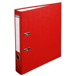 Exacompta A4 lever arch file 50mm red