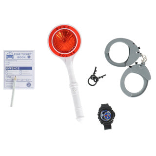 Osa private label police play set with ticket book