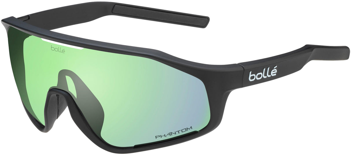 Bollé glasses shifter bl. matte.phan.clear green lens
