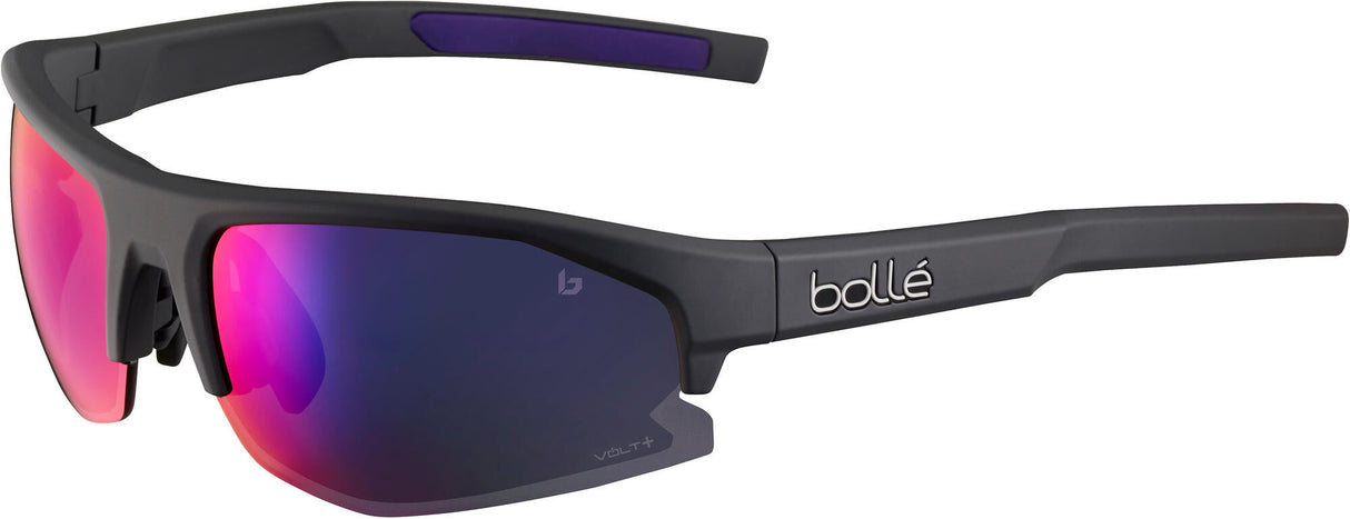 Bollé sportbril bolt 2.0 s glasses bolle bolt 2.0 s matt titanium volt+ viol.