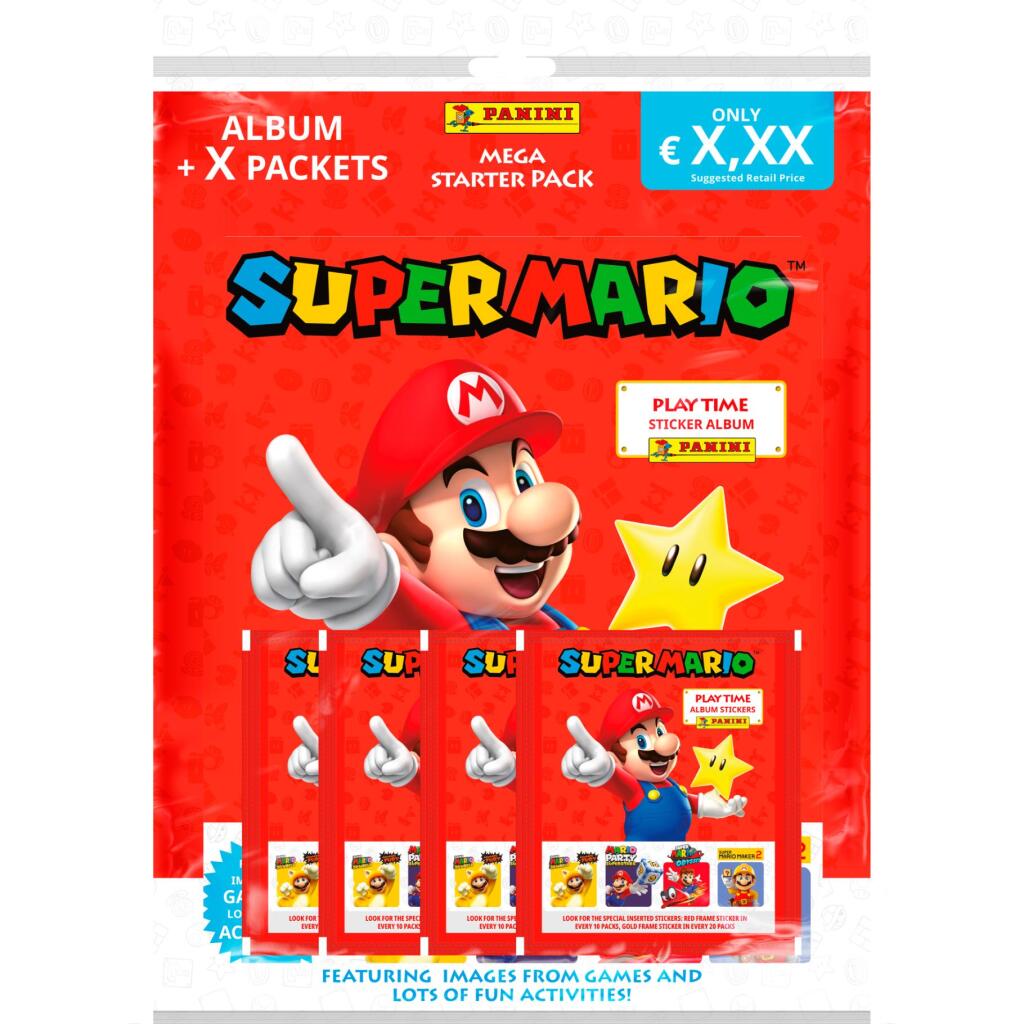 Super Mario Autocollant 2 Pack de démarrage | 2 pièces