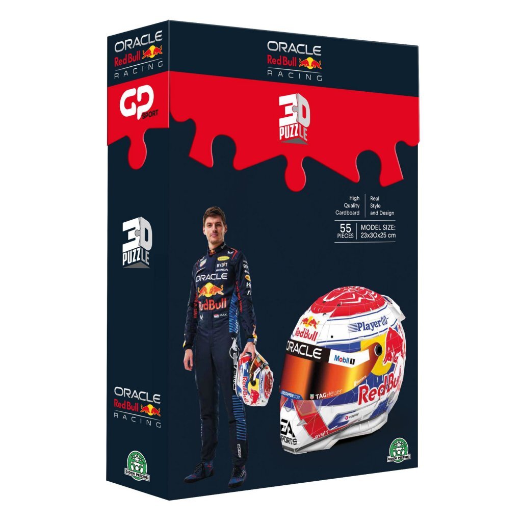 Other brands 3D puzzle Formula 1 helmet Max Verstappen 55 pieces
