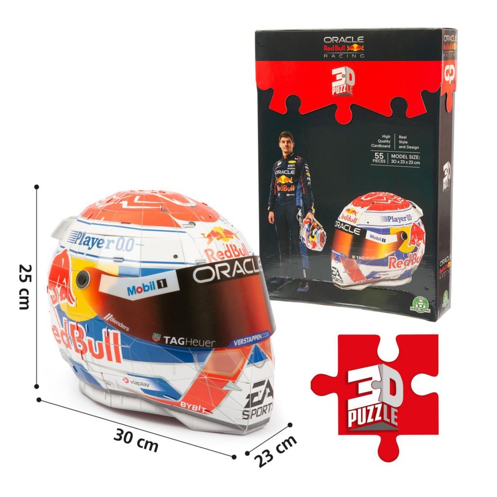 Other brands 3D puzzle Formula 1 helmet Max Verstappen 55 pieces