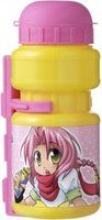 PEXKIDS Children's’s Bidon Mila Jaune Rose avec Holder