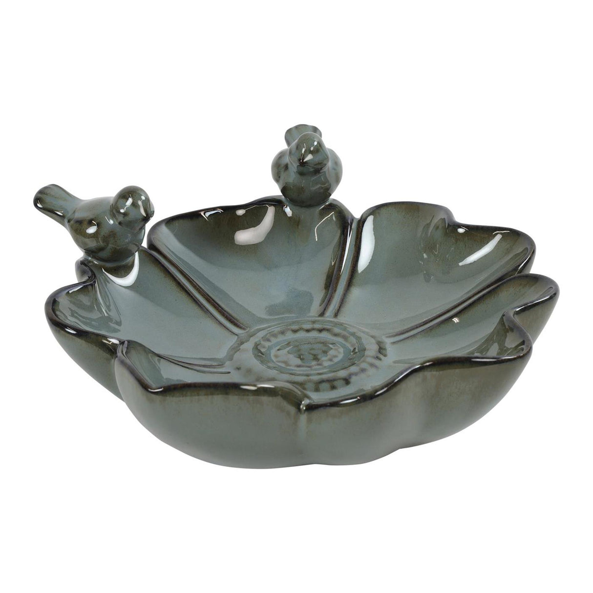 Countryfield vogelbad donkerblauw 26x25x10,5cm