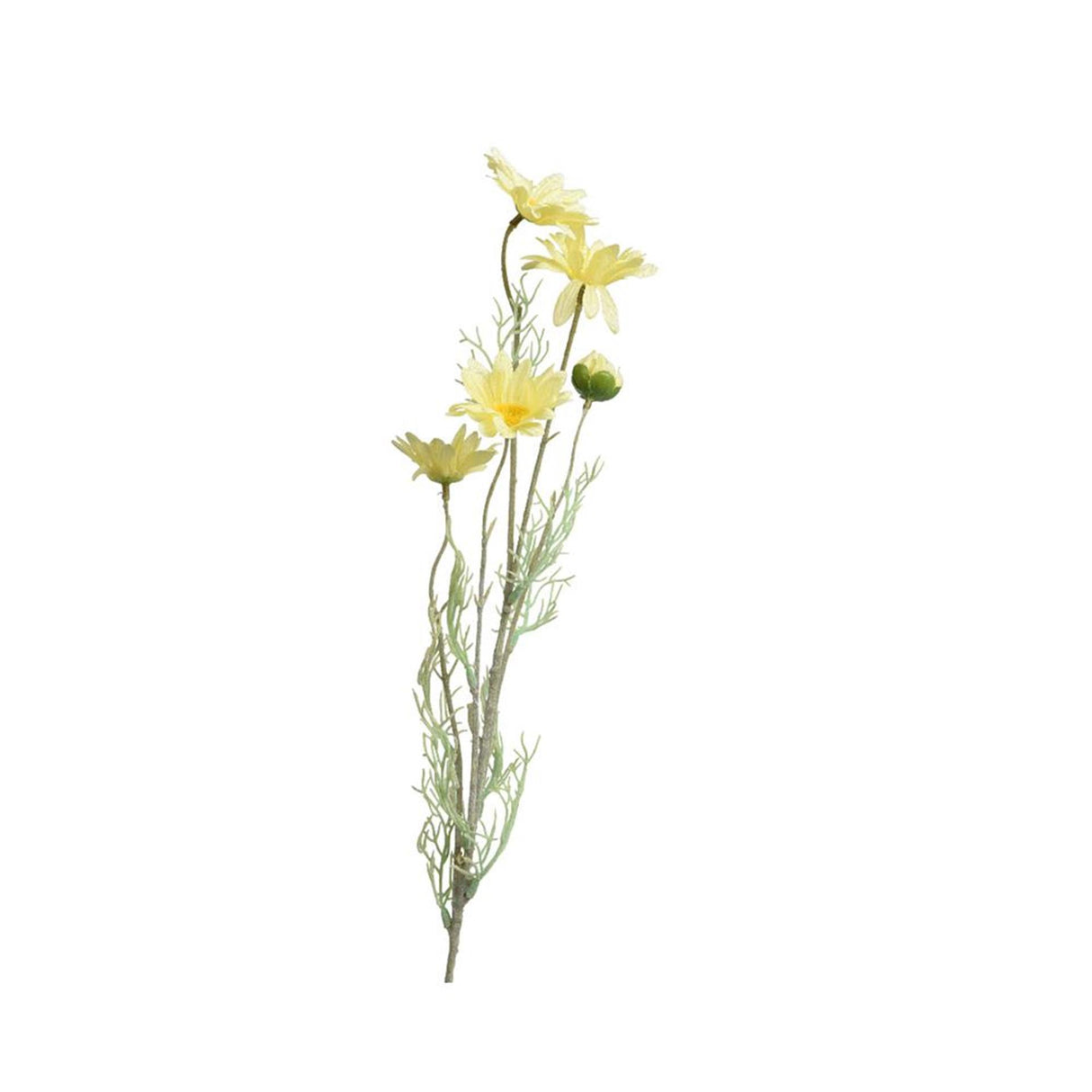 Decoris flor artificial margarida h78cm amarelo