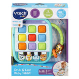 Tablet infantil de couro de pressão Vtech