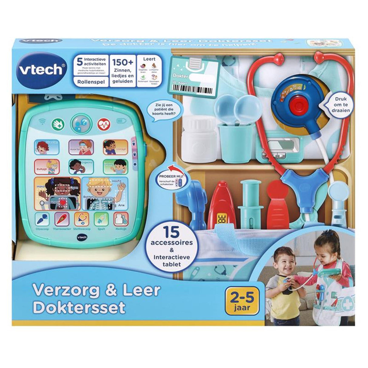 Vtech verzorg leer doktorset