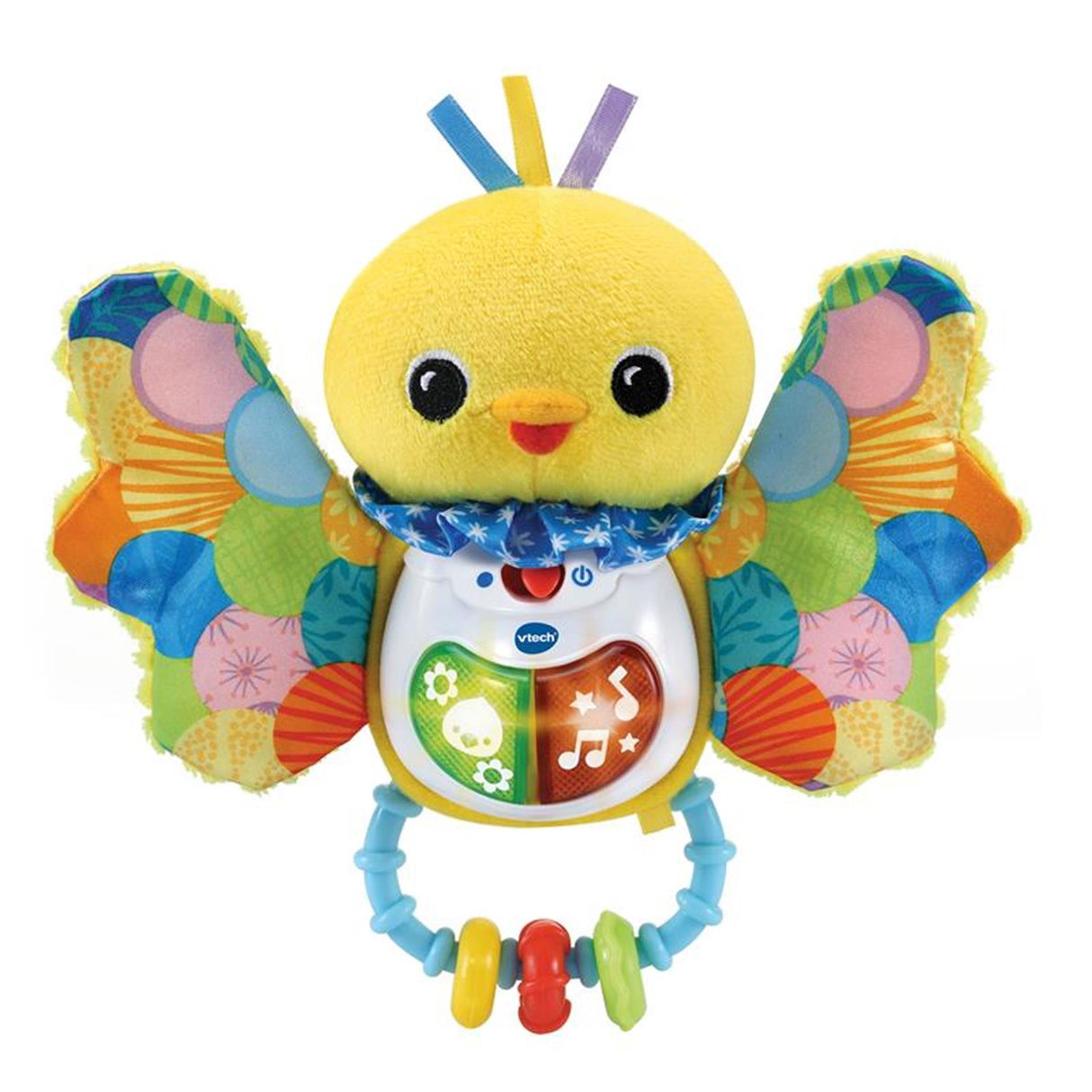 Vtech flutter a píšťalka hrkálka so svetlom a zvukom