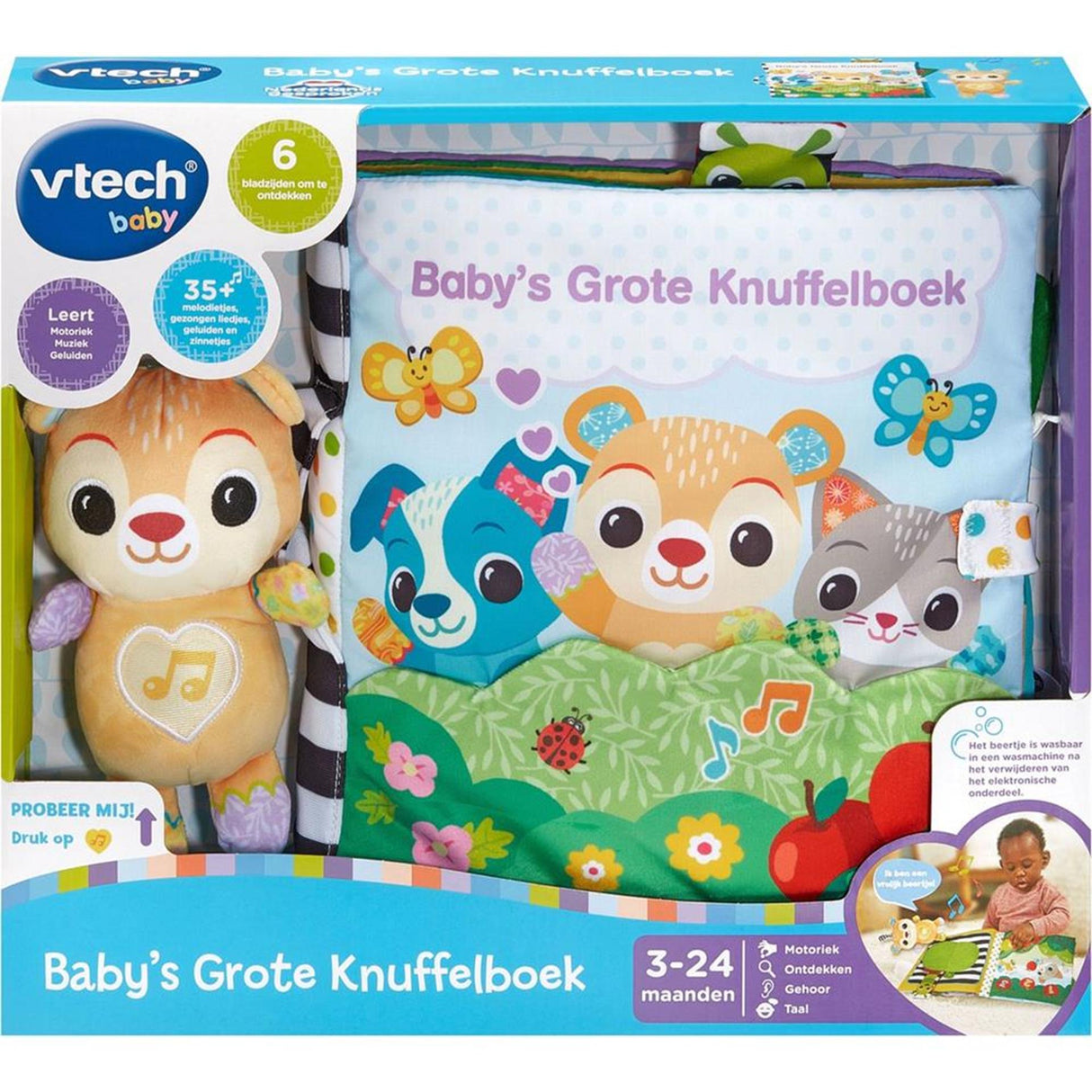 Vtech baby's grote knuffelboek