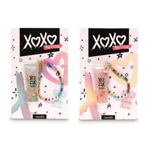 Casuelle xoxo lucidalabbra con bracciale