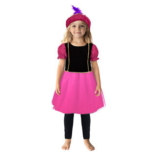 Pietenjurk roze paars 110-116 cm