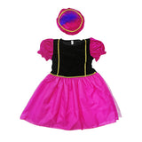 Pietenjurk roze paars 110-116 cm