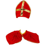 Disposed set Sinterklaas Cape with miter 1 size