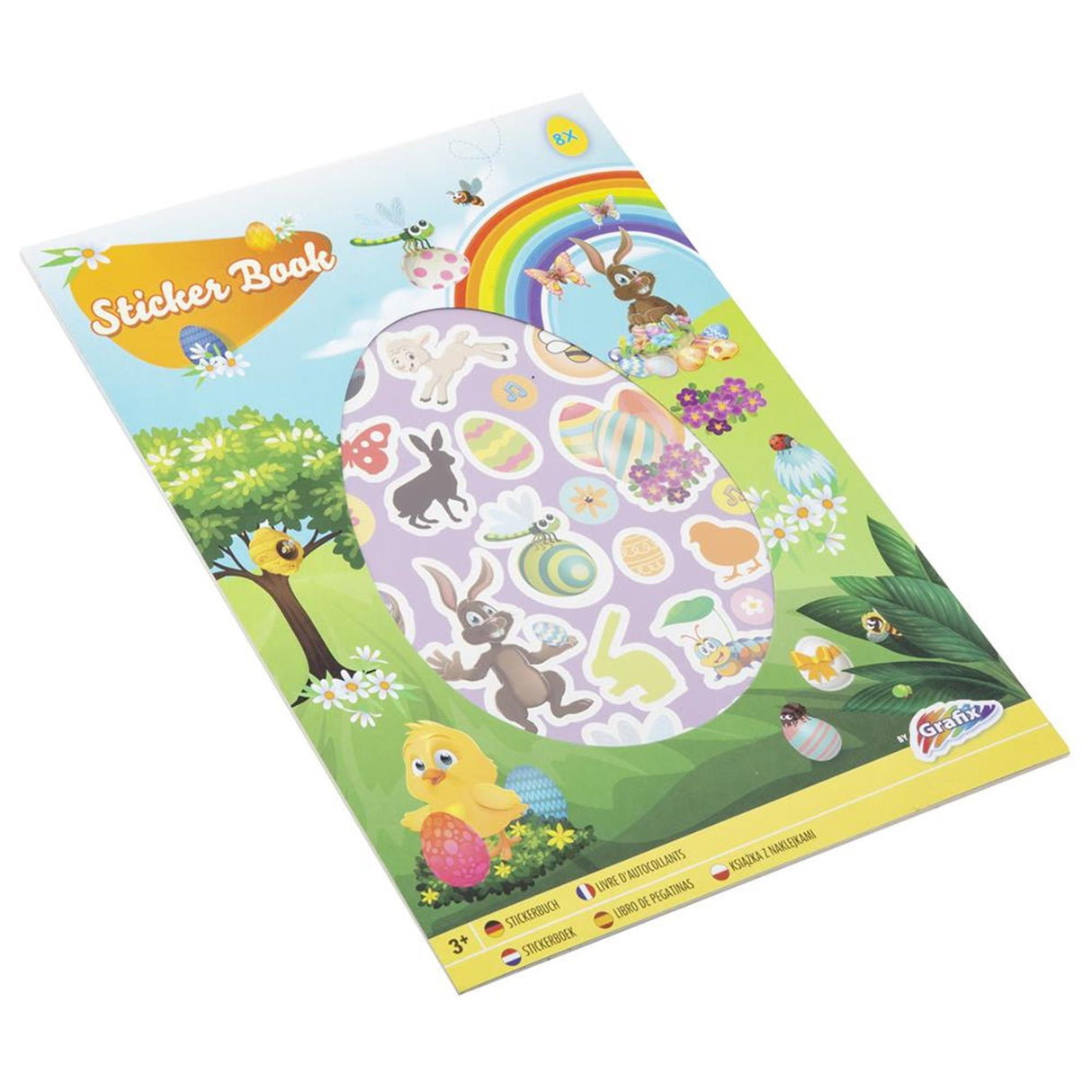 Grafix Stickerboek Easter A4