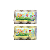 O ovos de Páscoa de Grafix decoram com adesivos, 6º.