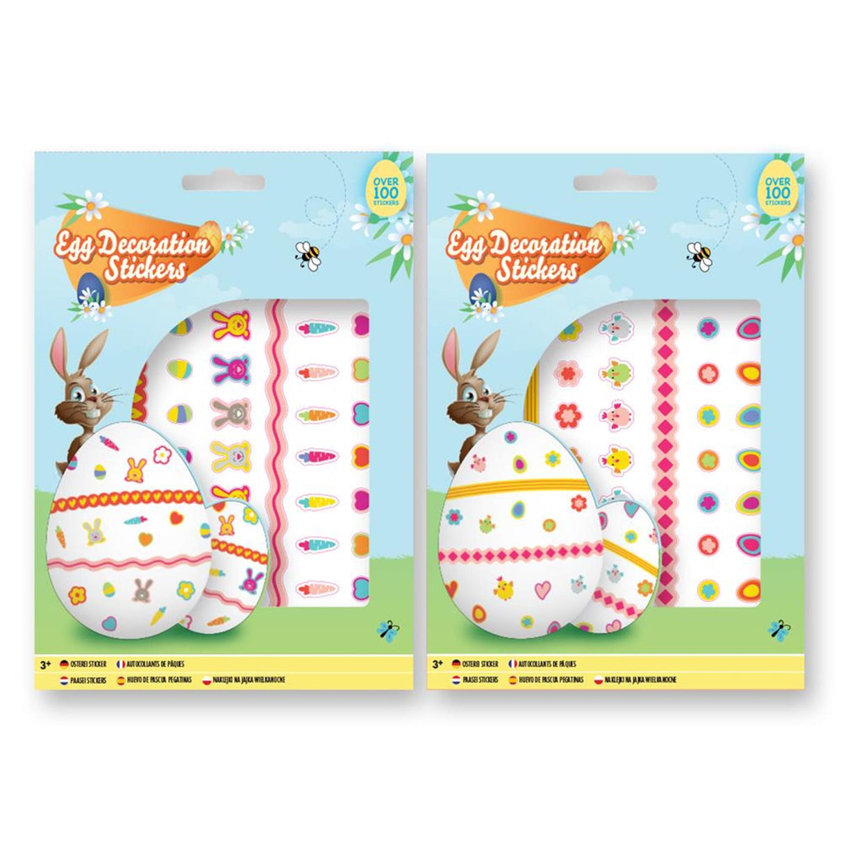 Adesivos de ovos de Páscoa Grafix a5