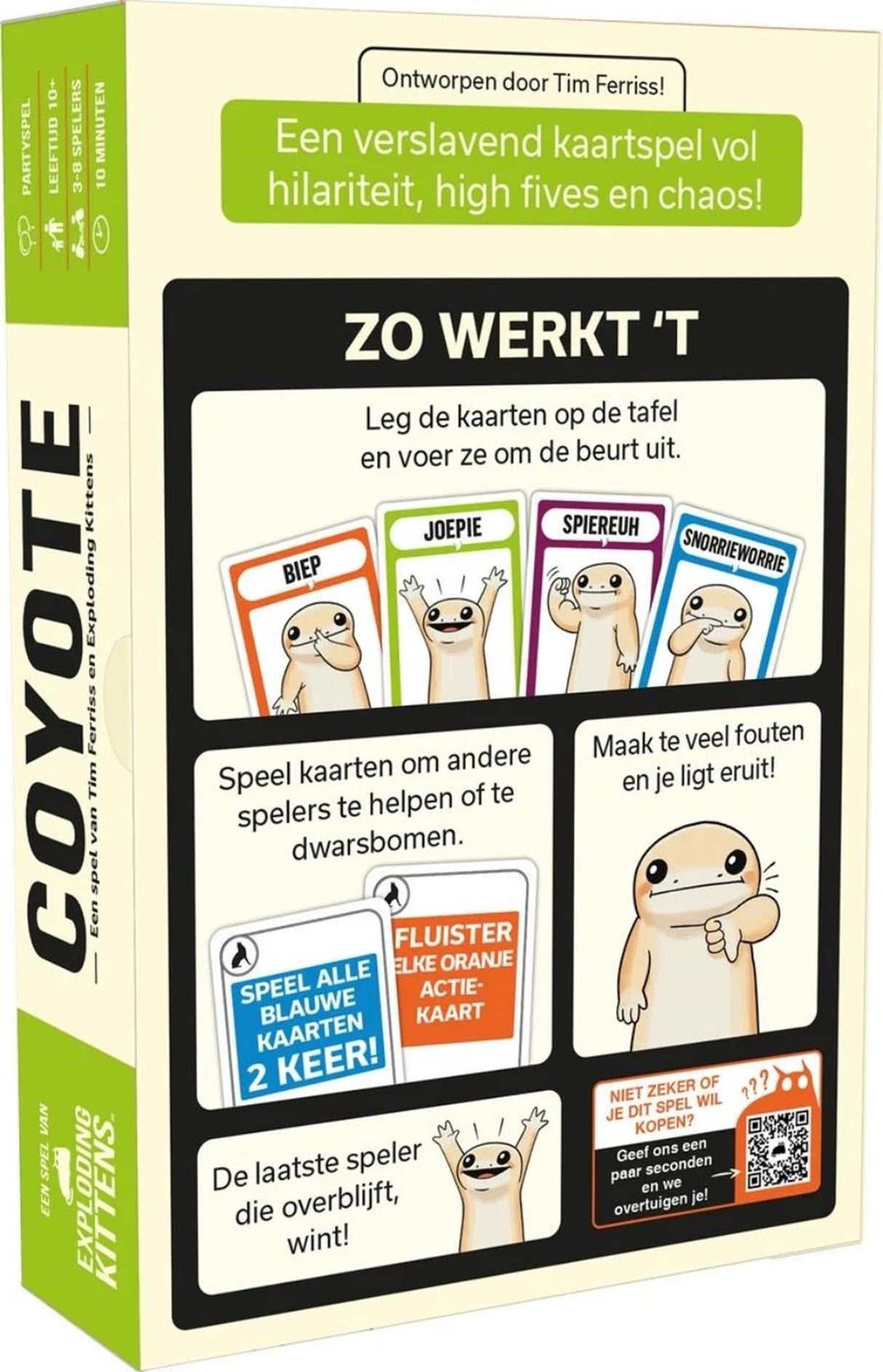 Asmodee coyote party kaartspel (nl versie)