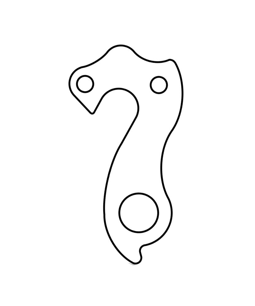 Union Derailleurpad GH-041 se šroubovou sadou M4X0.7