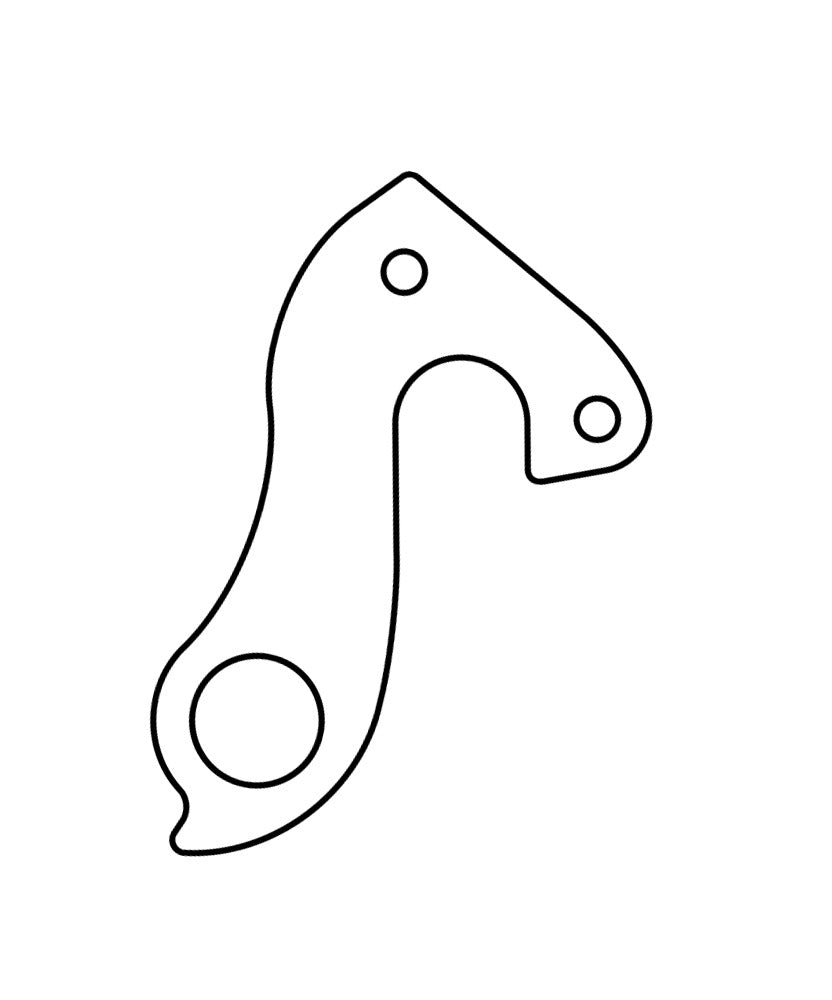Union Derailleurpad GH-056 se šroubovou sadou M4X0.7