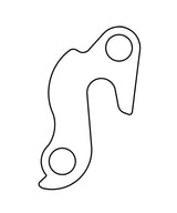 ciondolo deragliatore GH-068 63,8 mm d'argento