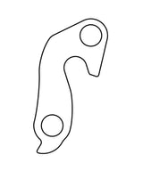 Union Derailleurpad GH-084 with screw set M8x0.75
