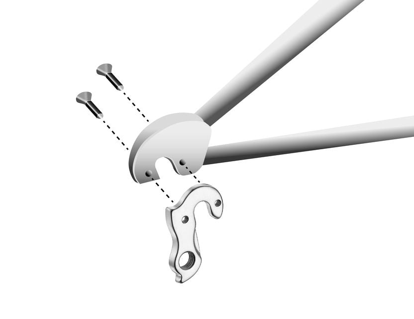 Union Derailleurpad GH-116 csavarkészlettel M4X0.7