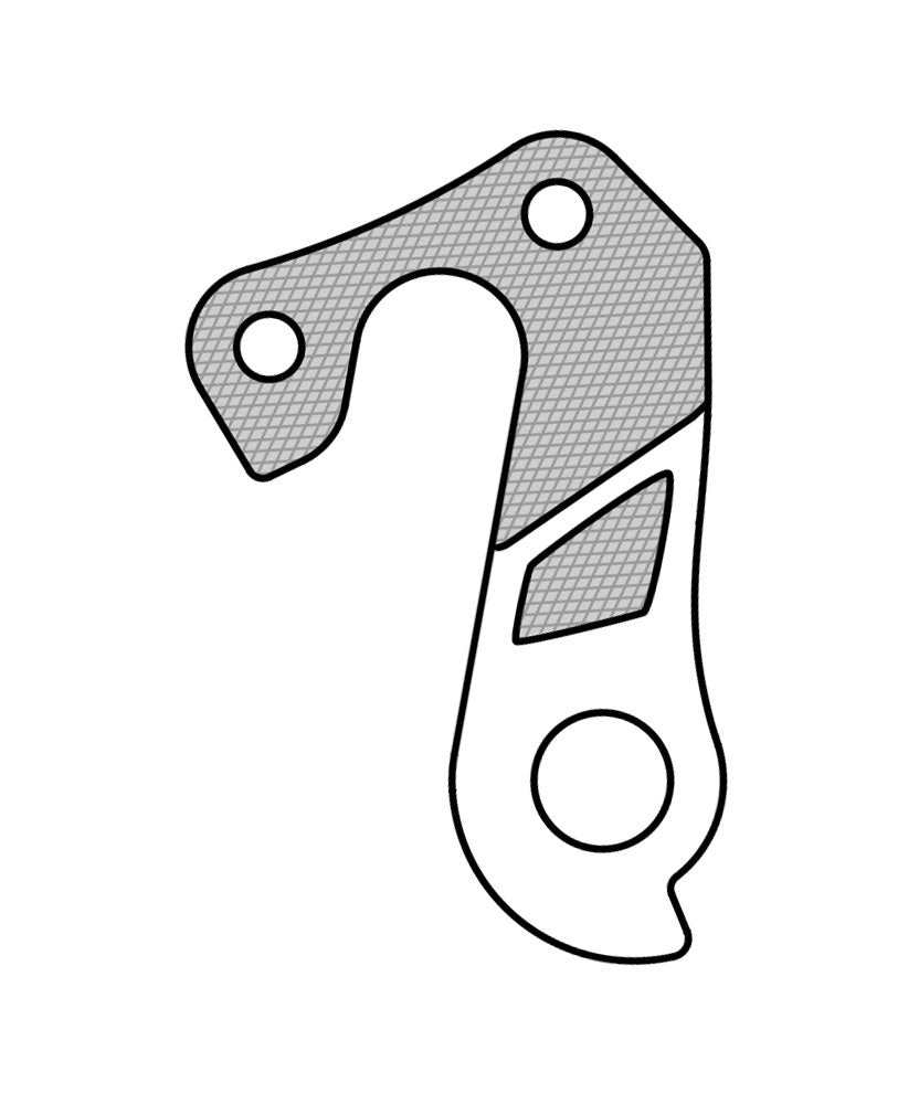 Union Derailleurpad GH-162 LaPierre, Koga z vijakom