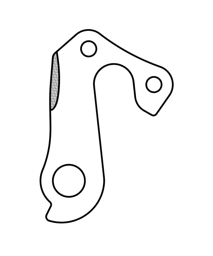 Union Derailleurpad GH-162 LaPierre, Koga z vijakom