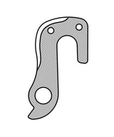 vaihtajan ripustin GH-165 59,2 mm hopea