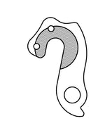 Unie derailleurpad GH-170 Ghost