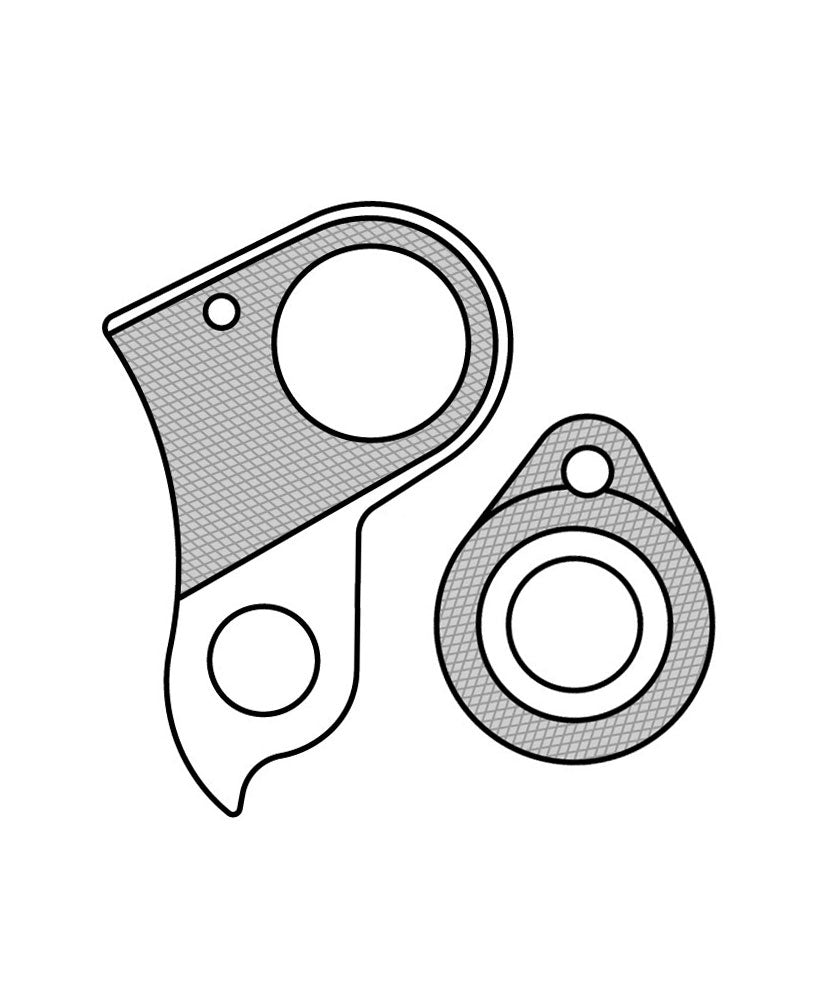 Derailleur hanger GH-176 sort