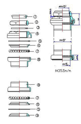 Tecora Ball Head Set Gazelle 22.2 34 30.0 220242