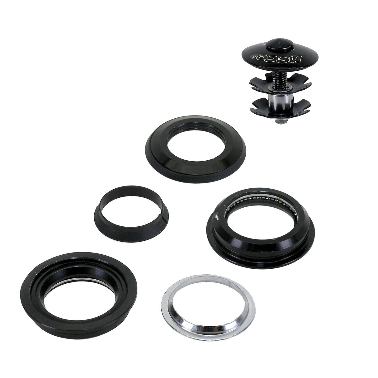 Conjunto de Balheres Neco 1 1 8 Semi -Integrado sem fio - Black
