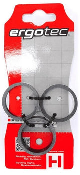 Spásaire headset Ergotec socraithe 1-1 8 (ø28.6) 3-píosa 3 5 10mm carbóin